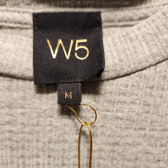 NWT- W5 Size M, Grey Top, Business Casual, Formal, Women, Women Owned Business - Picture 5 of 6